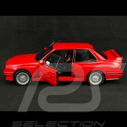 BMW E30 1986 Henna Red 1/18 Solido S1801502