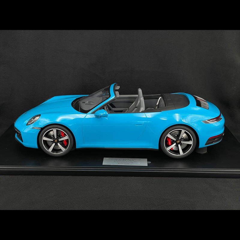 Porsche 911 Carrera 4S Cabriolet Type 992 2020 Miami Blue