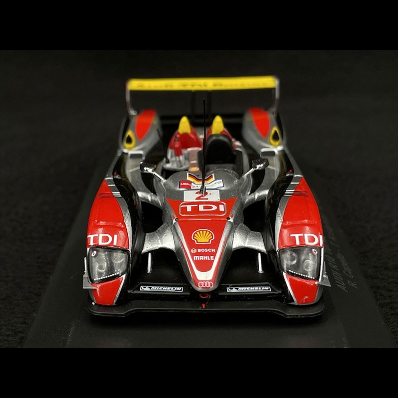 Modèle Réduit Audi R10 TDI 1/43 IXO - 24H Du Mans 2008, Voiture #76, Occasion Comme Neuf