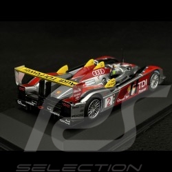 Audi R10 TDI n°2 Vainqueur 24h Le Mans 2008 1/43 Ixo Models LM2008