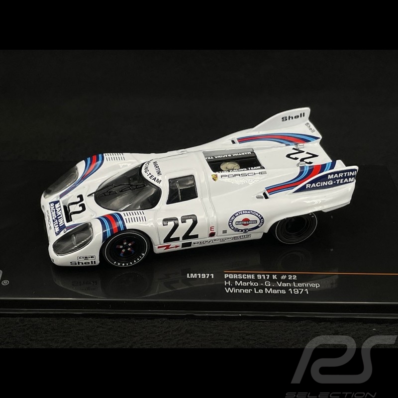 Porsche 917K n°22 Sieger 24h Le Mans 1971 1/43 Ixo Models LM1971