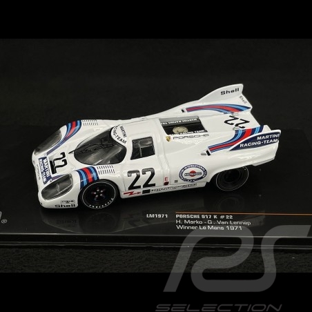 Porsche 917K n°22 Winner 24h Le Mans 1971 1/43 Ixo Models LM1971