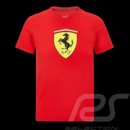 T-shirt Ferrari Puma Ecusson Rouge 701210918-001 - homme