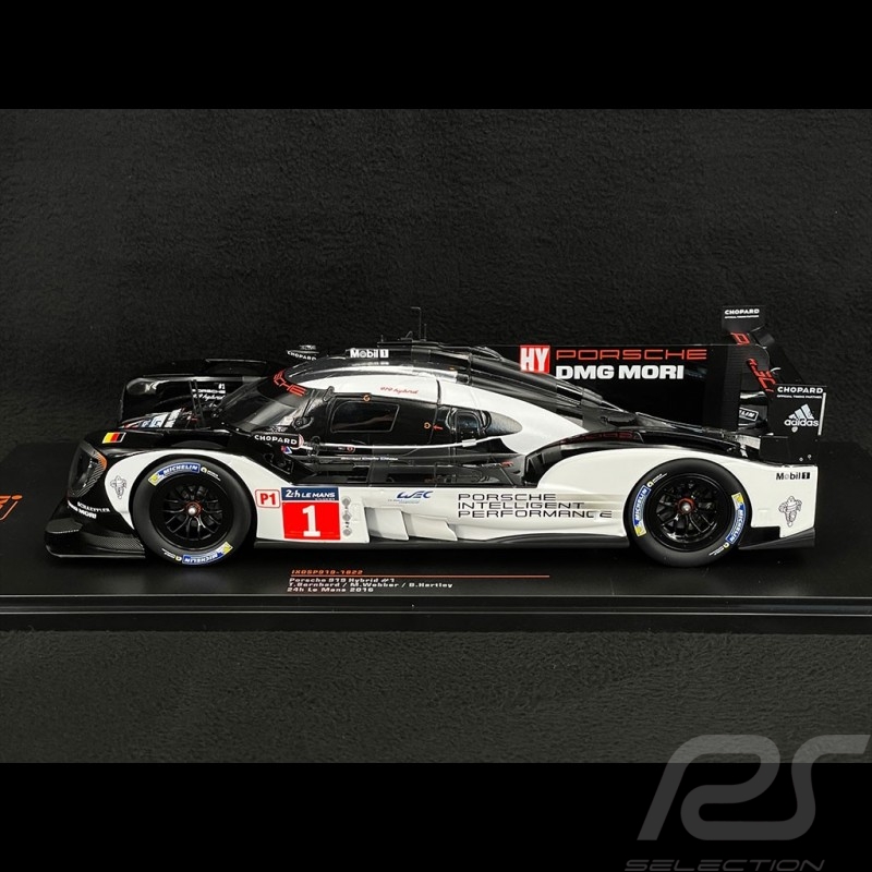 Porsche 919 Hybrid n°1 24h Le Mans 2016 1/18 Ixo Models SP919-1822