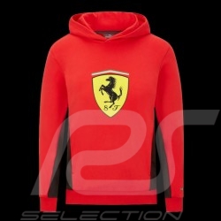 Sweatshirt Ferrari Puma Hoodies à Capuche Rouge 701210922-001- enfant