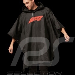 Poncho Raincoat Formula 1 Black 324901028-100 - unisex