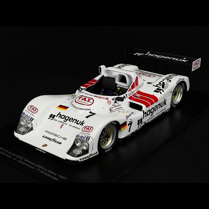 Miniature Evrat87 1/87 - Porsche TWR-WSC95 N°7, Pilote M.Alboreto, Bon état, Sans Boîte