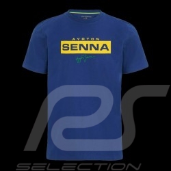 T-shirt Ayrton Senna Formule 1 Bleu Marine 701218112-001 - homme