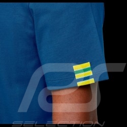T-shirt Ayrton Senna Formule 1 Bleu Marine 701218112-001 - homme