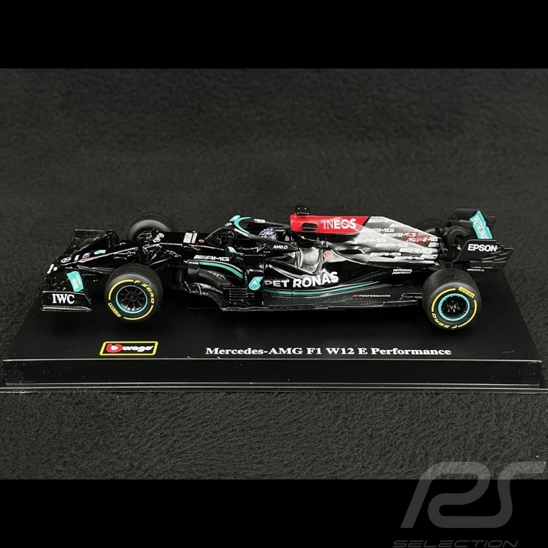 Lewis Hamilton Mercedes-AMG Petronas F1 W12 2021 n°44 with driver 1/43  Bburago 38058H