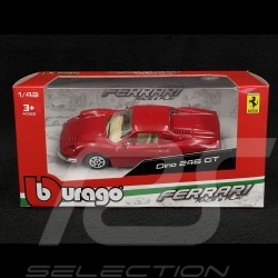 Ferrari Dino 246 GT 1970 Rouge 1/43 Bburago 18-36100