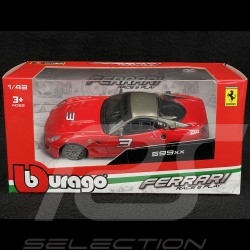 Ferrari 599XX n°3 2010 Red 1/43 Bburago 18-36100