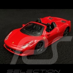 Ferrari 458 Spider 2011 Red 1/43 Bburago 18-36100