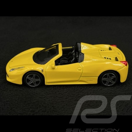 Ferrari 458 Spider 2011 Modena Yellow 1/43 Bburago 18-36100