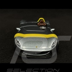 Ferrari Monza SP1 2019 Grey / Yellow 1/43 Bburago 18-36100