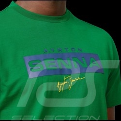 Ayrton Senna T-shirt Formel 1 Grün 701218112-002 - herren