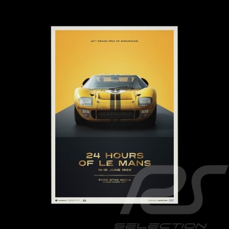 Póster Ford GT40 XGT-1 24h...