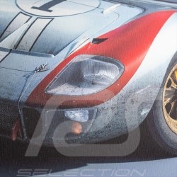 Ford GT40 P/1015 Poster 24h Le Mans 1966 Collector's Edition