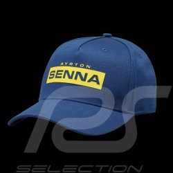 Casquette Ayrton Senna Formule 1 Bleu Marine 701218115-001 - mixte