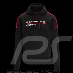 Sweatshirt Porsche Motorsport 4 Collection hoodie à capuche noir / rouge WAP124NFMS - homme