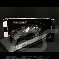 Porsche 911 GT3 R Type 991 2020 Matt Black 1/43 Minichamps 410196001