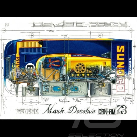 Porsche 917 30 Sunoco n° 6...