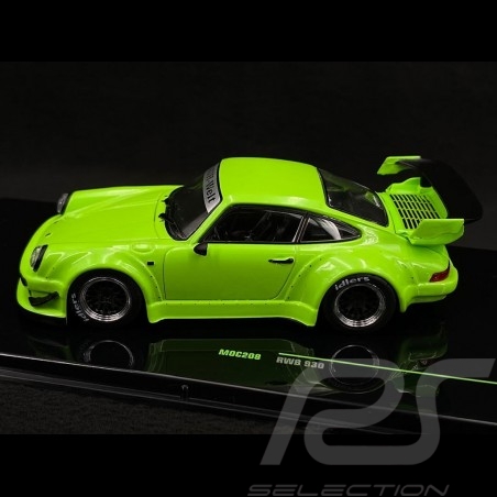 Porsche 911 type 930 RWB Rauh-Welt Begriff Vert Lumière 1/43 IXO Models MOC208