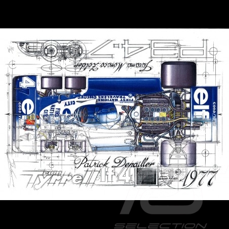 F1 Tyrrell P34-7 Patrick...
