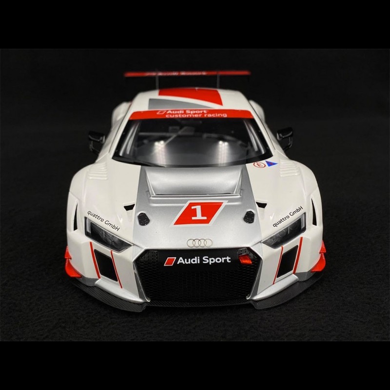 Audi R8 LMS FIA GT3 n°1 Presentation 2016 White 1/18 Autoart 81600