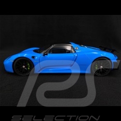 Porsche 918 Spyder 2013 Bleu Riviera 1/18 Autoart 77924