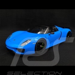 Porsche 918 Spyder 2013 Bleu Riviera 1/18 Autoart 77924