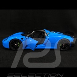 Porsche 918 Spyder 2013 Bleu Riviera 1/18 Autoart 77924