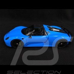 Porsche 918 Spyder 2013 Bleu Riviera 1/18 Autoart 77924