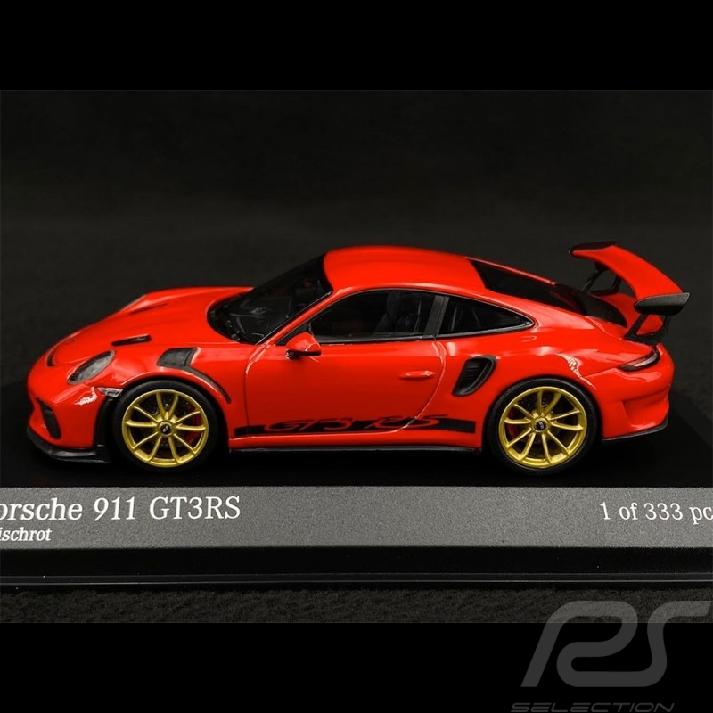 Porsche 911 GT3 RS Type 991 2018 Rouge Indien 1/43 Minichamps 413067069