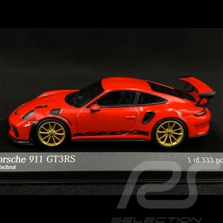 Porsche 911 GT3 RS Type 991 2018 Guards Red 1/43 Minichamps 413067069