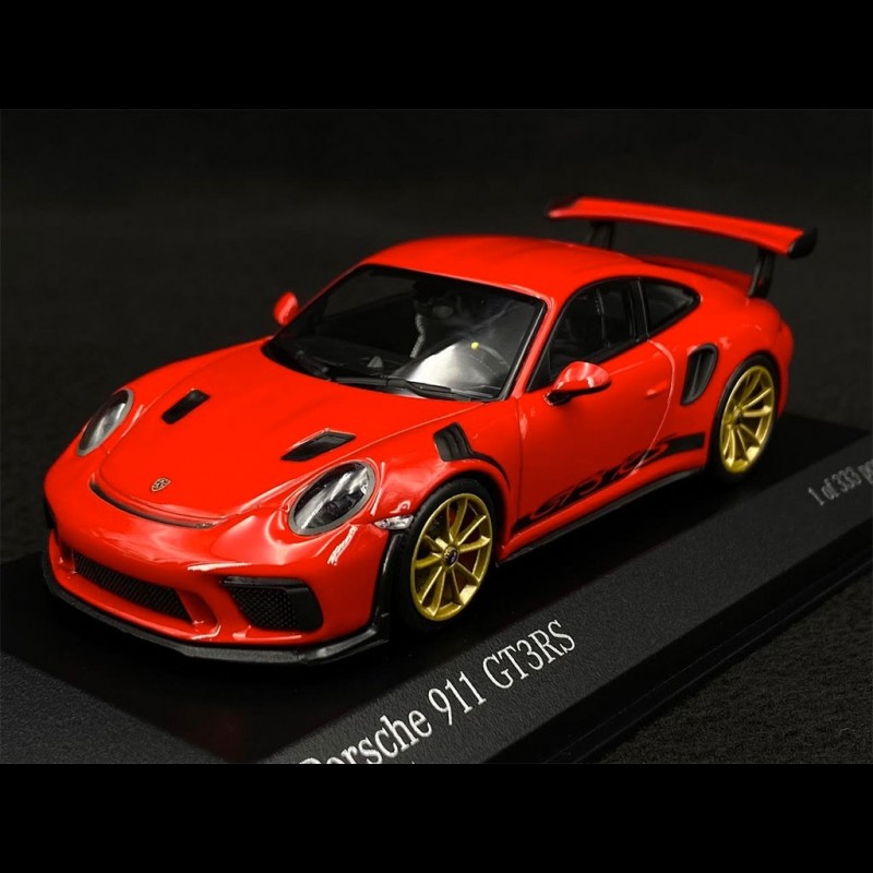 Porsche 911 GT3 RS Type 991 2018 Guards Red 1/43 Minichamps 413067069