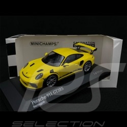 Porsche 911 GT3 RS Type 991 2018 Jaune Racing 1/43 Minichamps 413067050