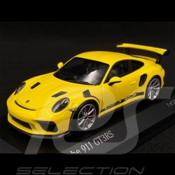 Porsche 911 GT3 RS Type 991 2018 Jaune Racing 1/43 Minichamps 413067050