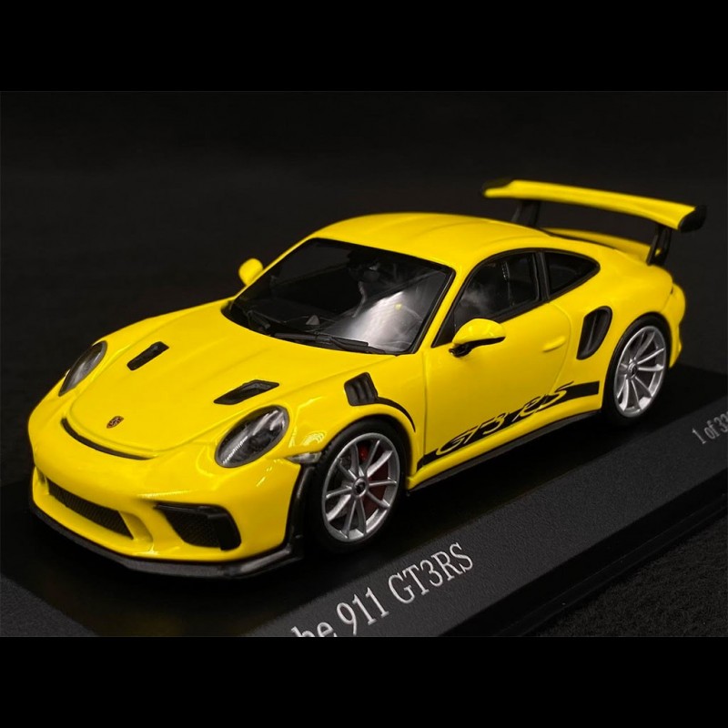 Porsche 911 GT3 RS Type 991 2018 Racing Yellow 1/43 Minichamps 413067050