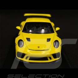 Porsche 911 GT3 RS Type 991 2018 Jaune Racing 1/43 Minichamps 413067050