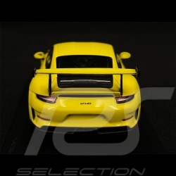 Porsche 911 GT3 RS Type 991 2018 Jaune Racing 1/43 Minichamps 413067050