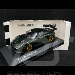 Porsche 911 GT2 RS Type 991 2018 British Racing Green 1/43 Minichamps 413067286