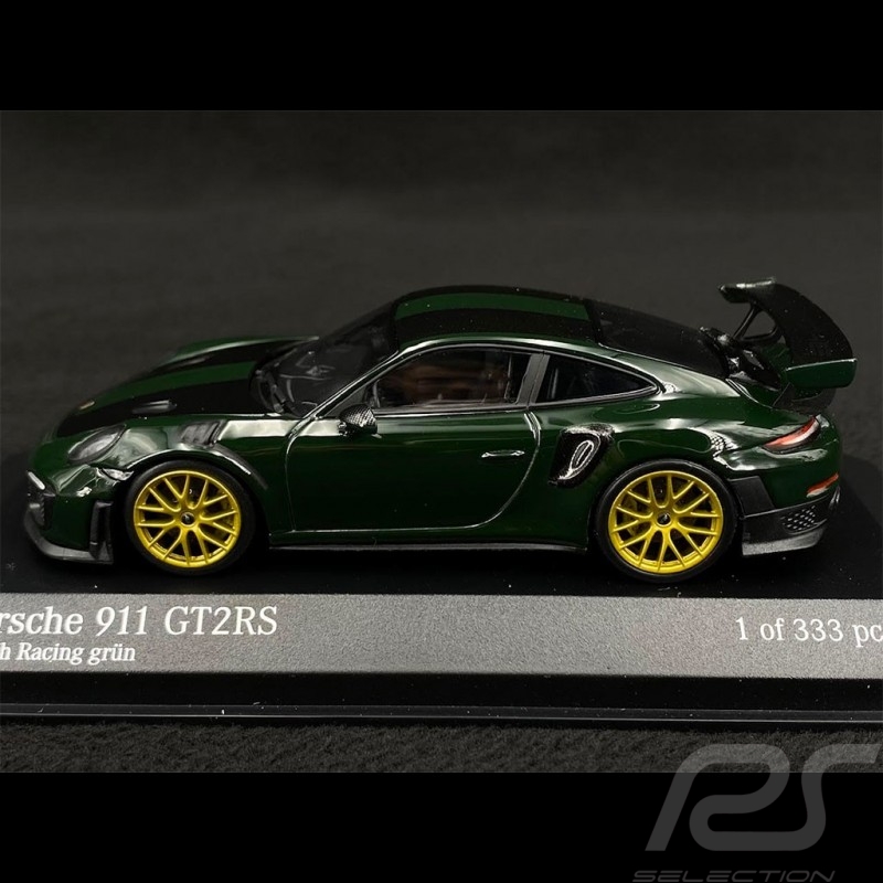 Porsche 911 GT2 RS Type 991 2018 Vert British Racing 1/43 Minichamps 413067286