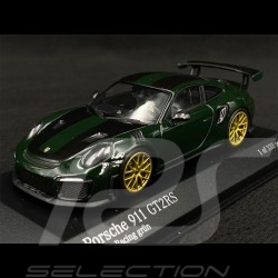 Porsche 911 GT2 RS Type 991 2018 British Racing Green 1/43 Minichamps 413067286