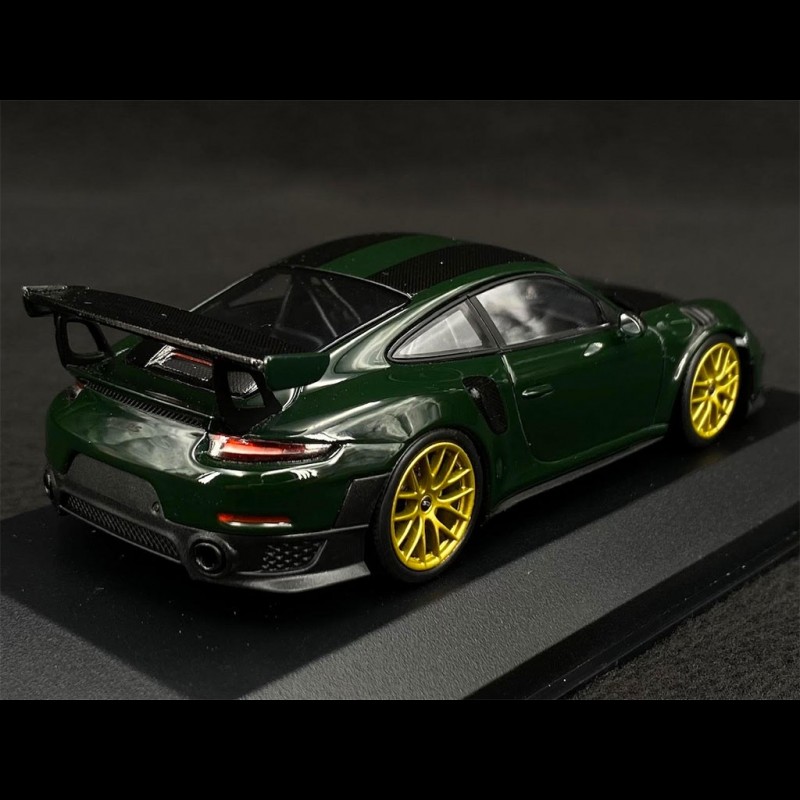 Porsche 911 GT2 RS Type 991 2018 British Racing Green 1/43 Minichamps ...