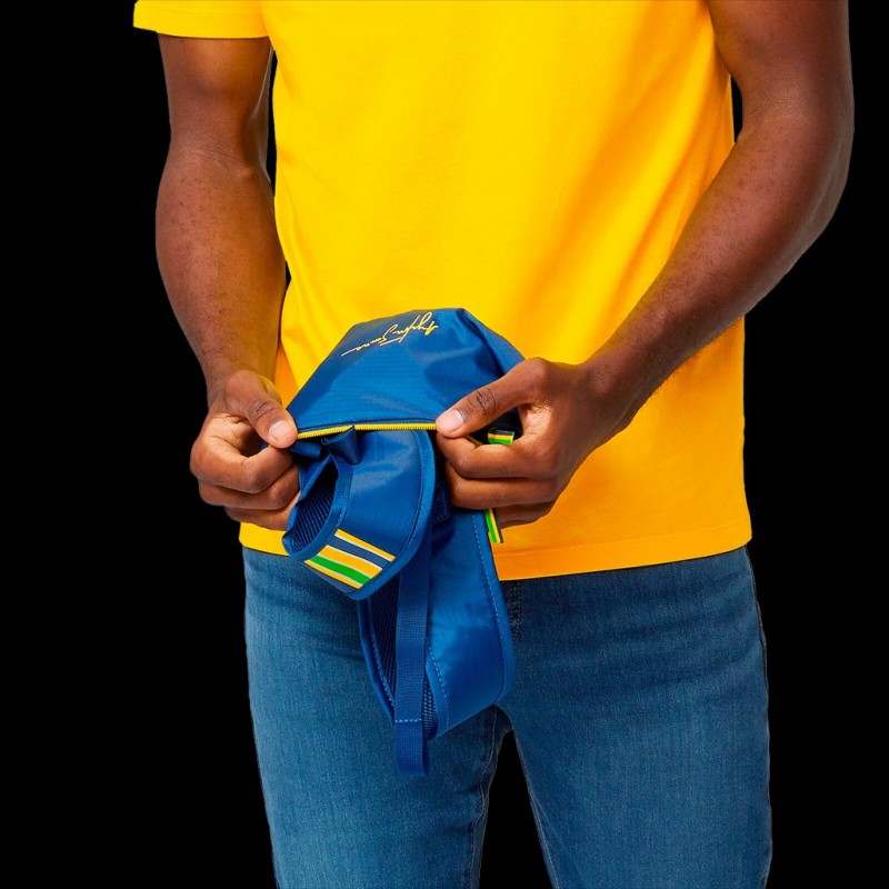 Ayrton Senna Backpack Blue 701218121-001