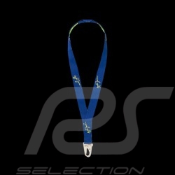Porte-clés Ayrton Senna Tour de cou Bleu 701218231-001