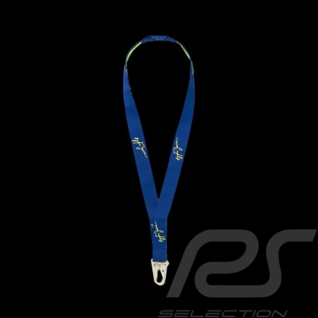 Ayrton Senna Schlüsselanhänger Halsband Blau 701218231-001