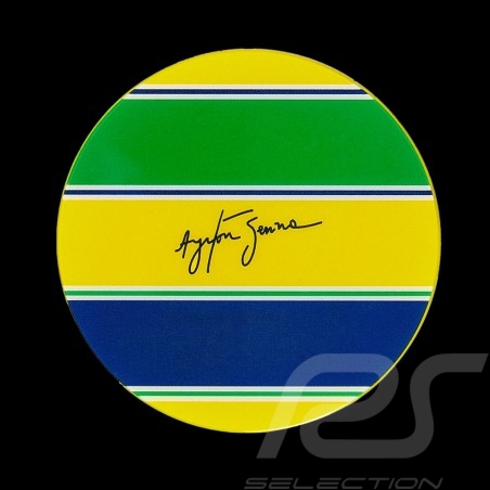 Magnet Ayrton Senna Yellow / Blue / Green 701218233-001