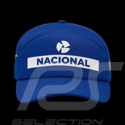 Casquette Ayrton Senna Nacional Original Bleu Marine 701222840-001
